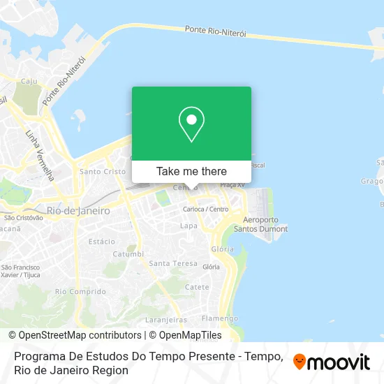 Programa De Estudos Do Tempo Presente - Tempo map