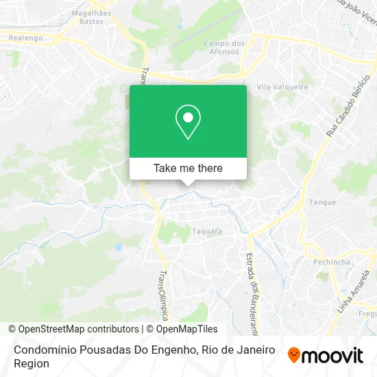 Condomínio Pousadas Do Engenho map