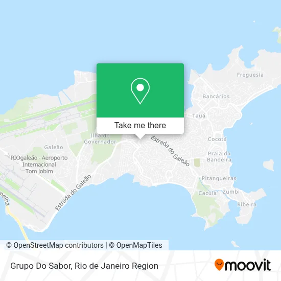 Grupo Do Sabor map