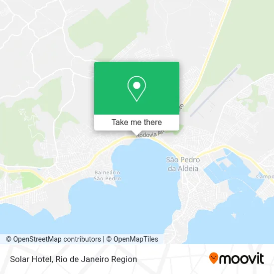 Hotel Solar map
