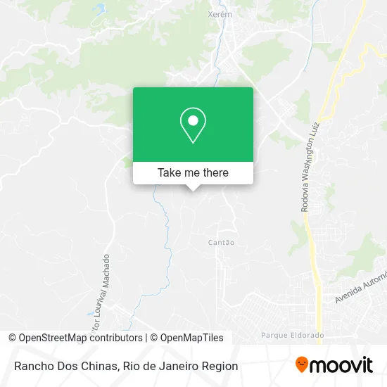 Rancho Dos Chinas map