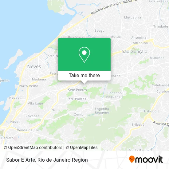 Sabor E Arte map