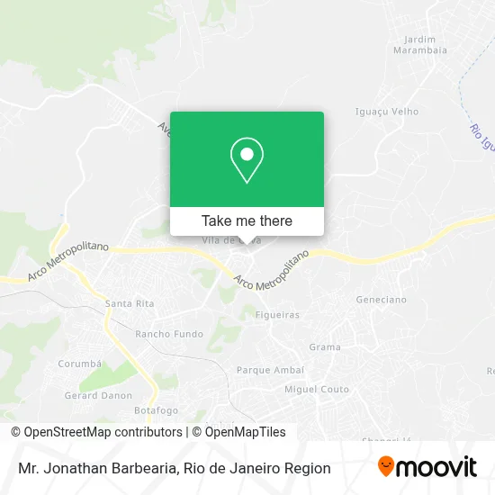 Mr. Jonathan Barbearia map