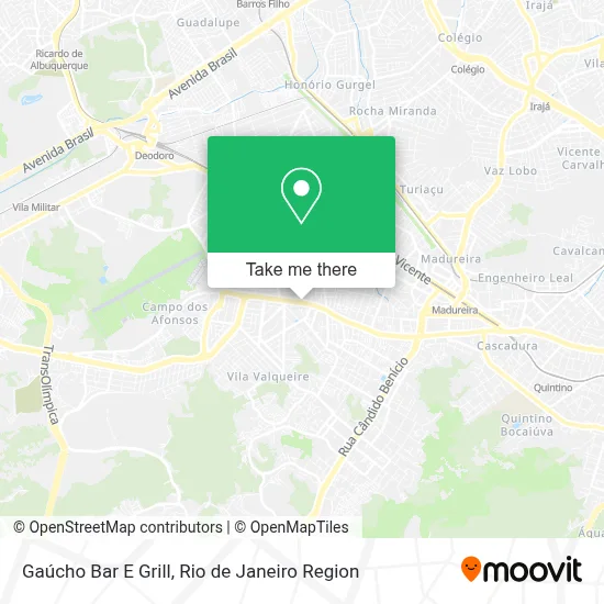 Gaúcho Bar E Grill map