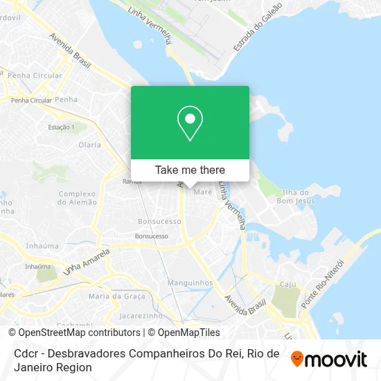 Cdcr - Desbravadores Companheiros Do Rei map
