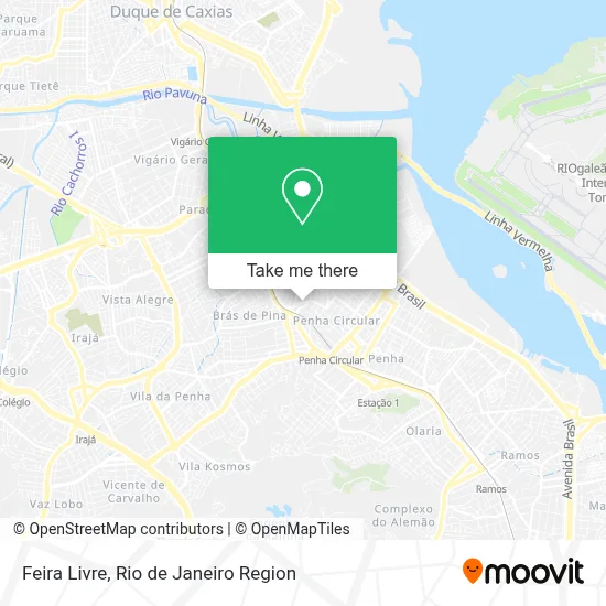 Feira Livre map