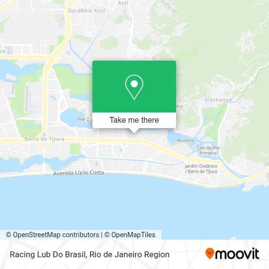 Racing Lub Do Brasil map