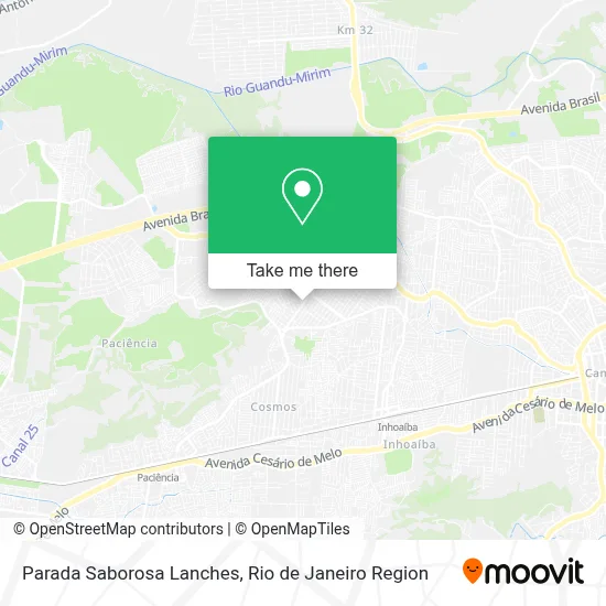 Parada Saborosa Lanches map