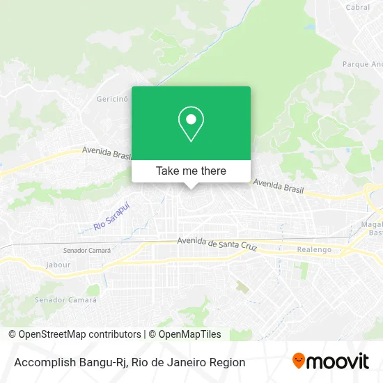 Accomplish  Bangu-Rj map