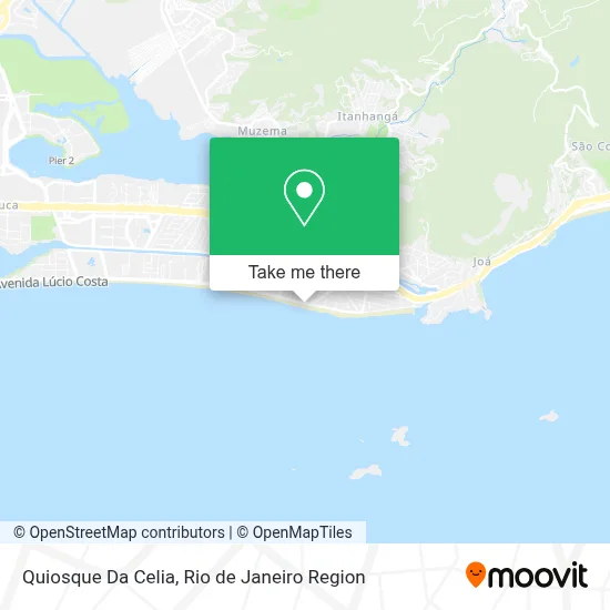 Quiosque Da Celia map