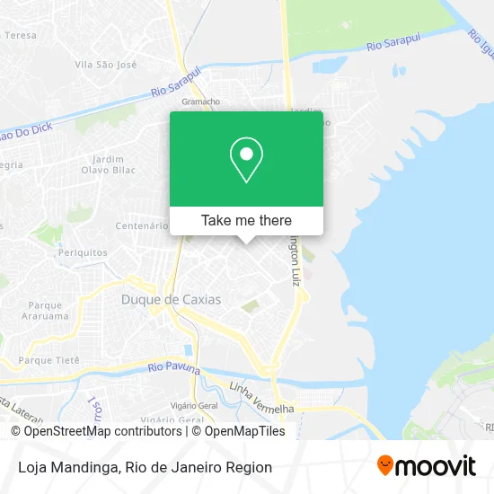 Loja Mandinga map