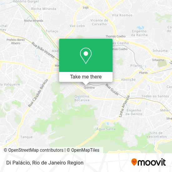 Di Palácio map