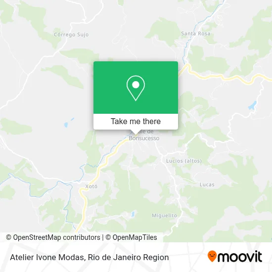 Atelier Ivone Modas map