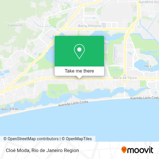 Cloé Moda map