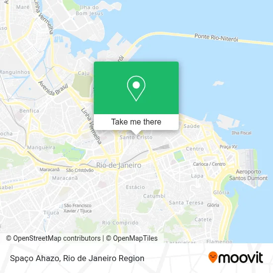 Spaço Ahazo map