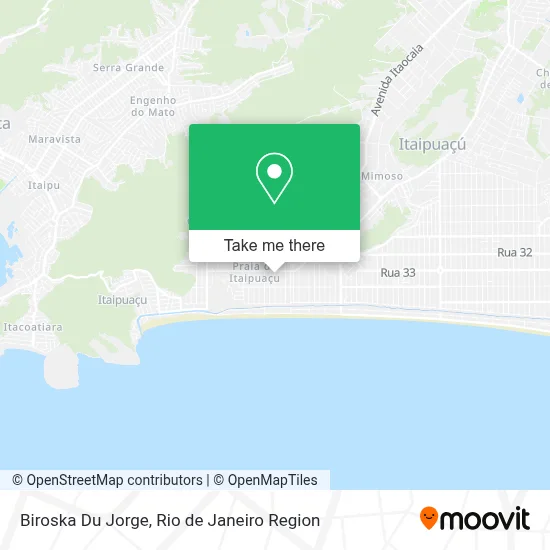 Biroska Du Jorge map