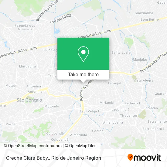 Creche Clara Baby. map