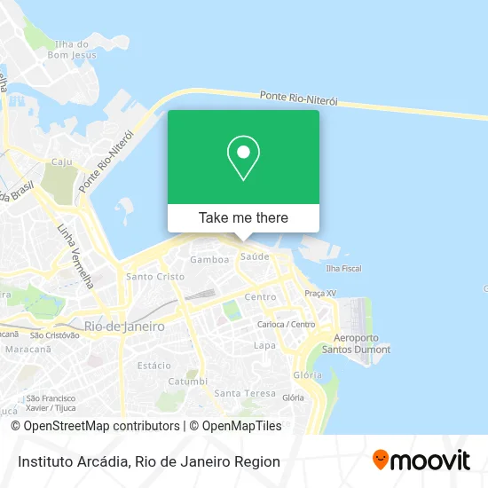 Instituto Arcádia map
