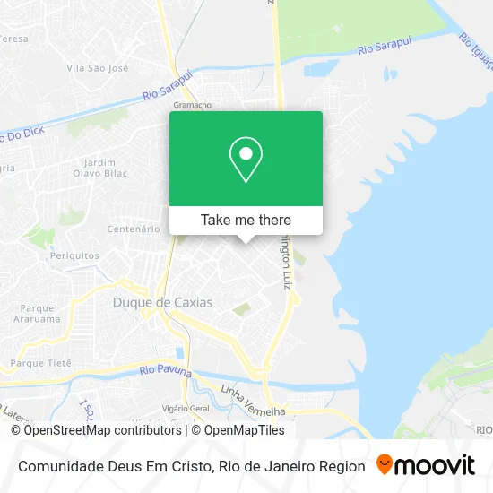 Comunidade Deus Em Cristo map