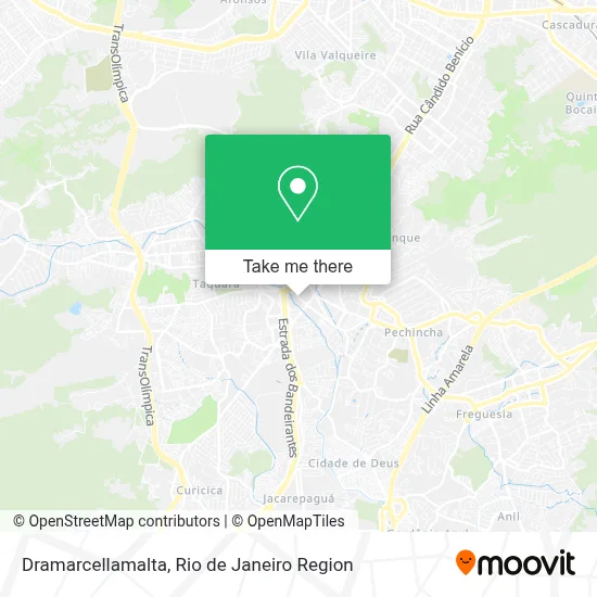 Dramarcellamalta map