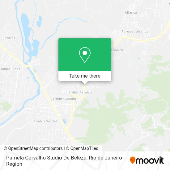 Pamela Carvalho Studio De Beleza map