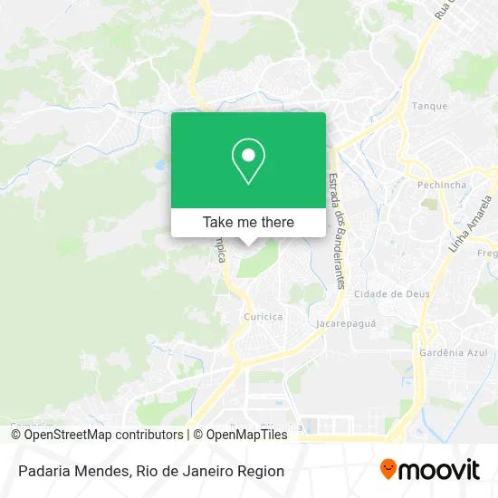 Padaria Mendes map