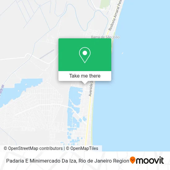 Padaria E Minimercado Da Iza map