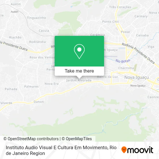 Instituto Audio Visual E Cultura Em Movimento map