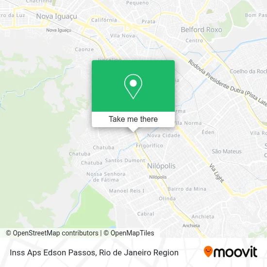 Inss Aps Edson Passos map