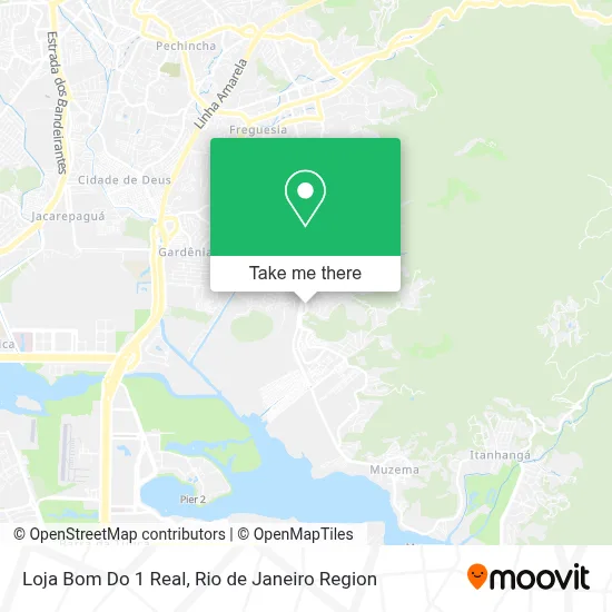 Loja Bom Do 1 Real map