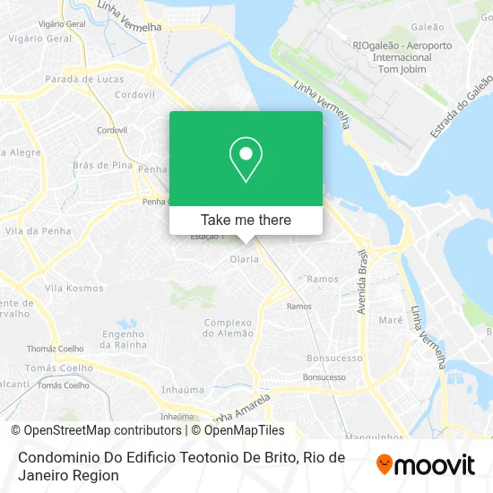 Condominio Do Edificio Teotonio De Brito map