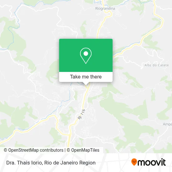 Dra. Thais Iorio map