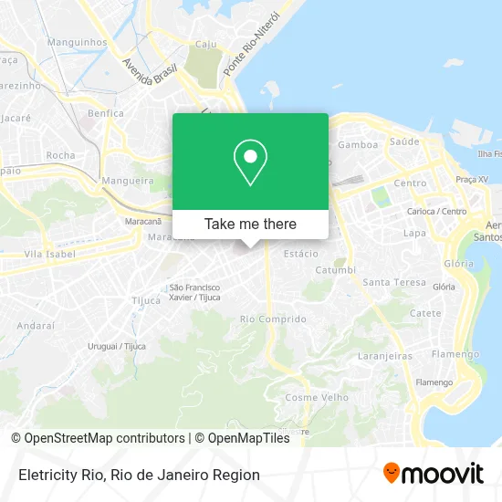 Eletricity Rio map