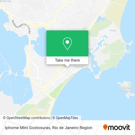 Iphome Mini Gostosuras map