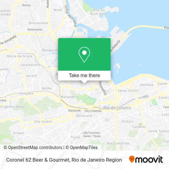 Coronel 62 Beer & Gourmet map
