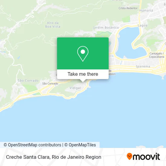 Creche Santa Clara map