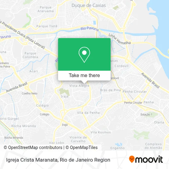 Igreja Crista Maranata map