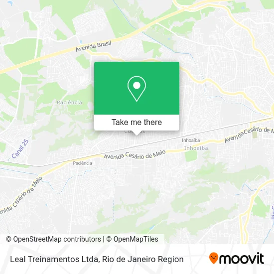 Leal Treinamentos Ltda map
