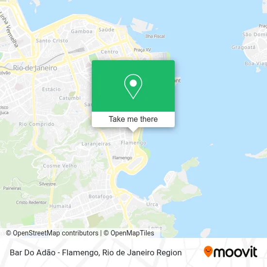 Bar Do Adão - Flamengo map