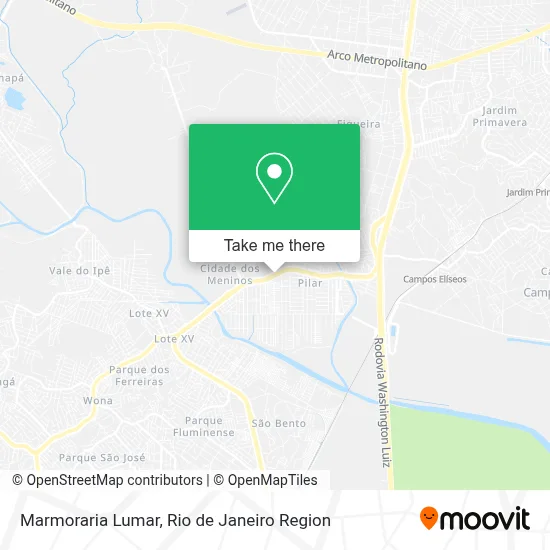 Marmoraria Lumar map