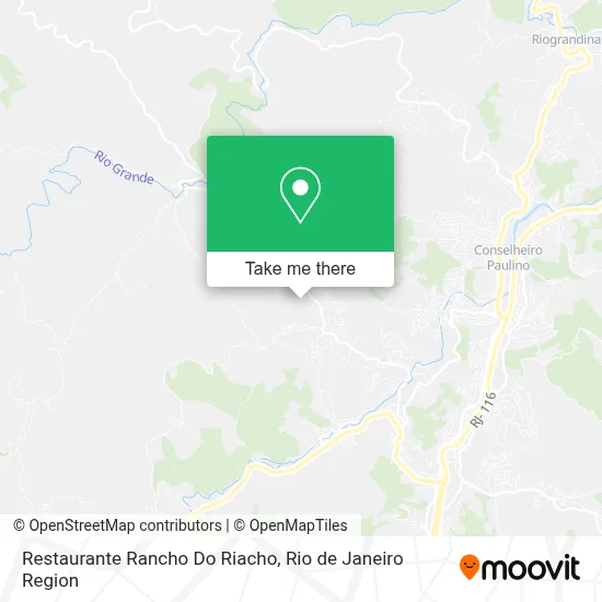 Restaurante Rancho Do Riacho map