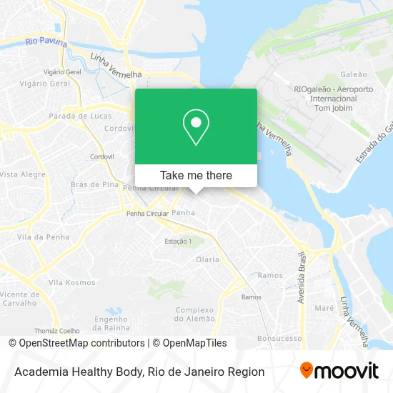 Academia Healthy Body map