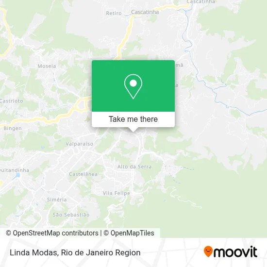 Linda Modas map