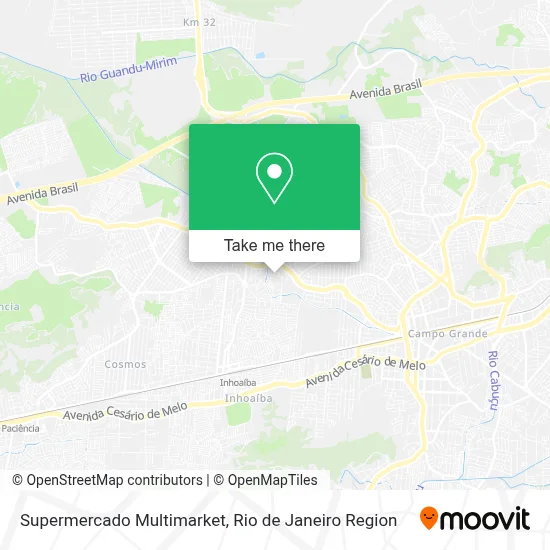 Supermercado Multimarket map