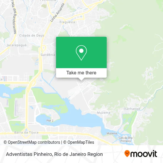 Adventistas Pinheiro map
