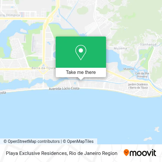 Playa Exclusive Residences map