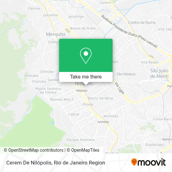 Cerem De Nilópolis map