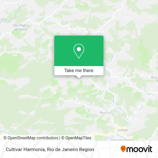 Cultivar Harmonia map