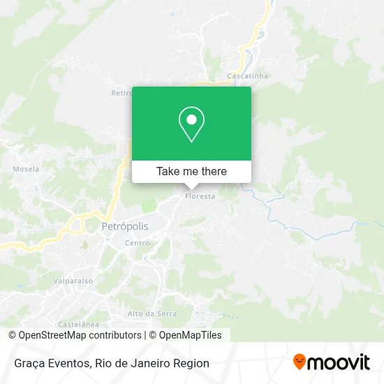 Graça Eventos map