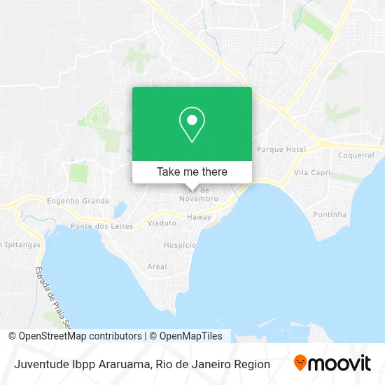 Juventude Ibpp Araruama map
